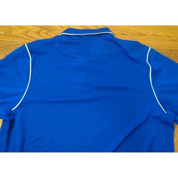 Nike Shirt Mens XL Blue Gameday Performance Golf Polo Preppy Casual Dri FIT EUC - Picture 7 of 7